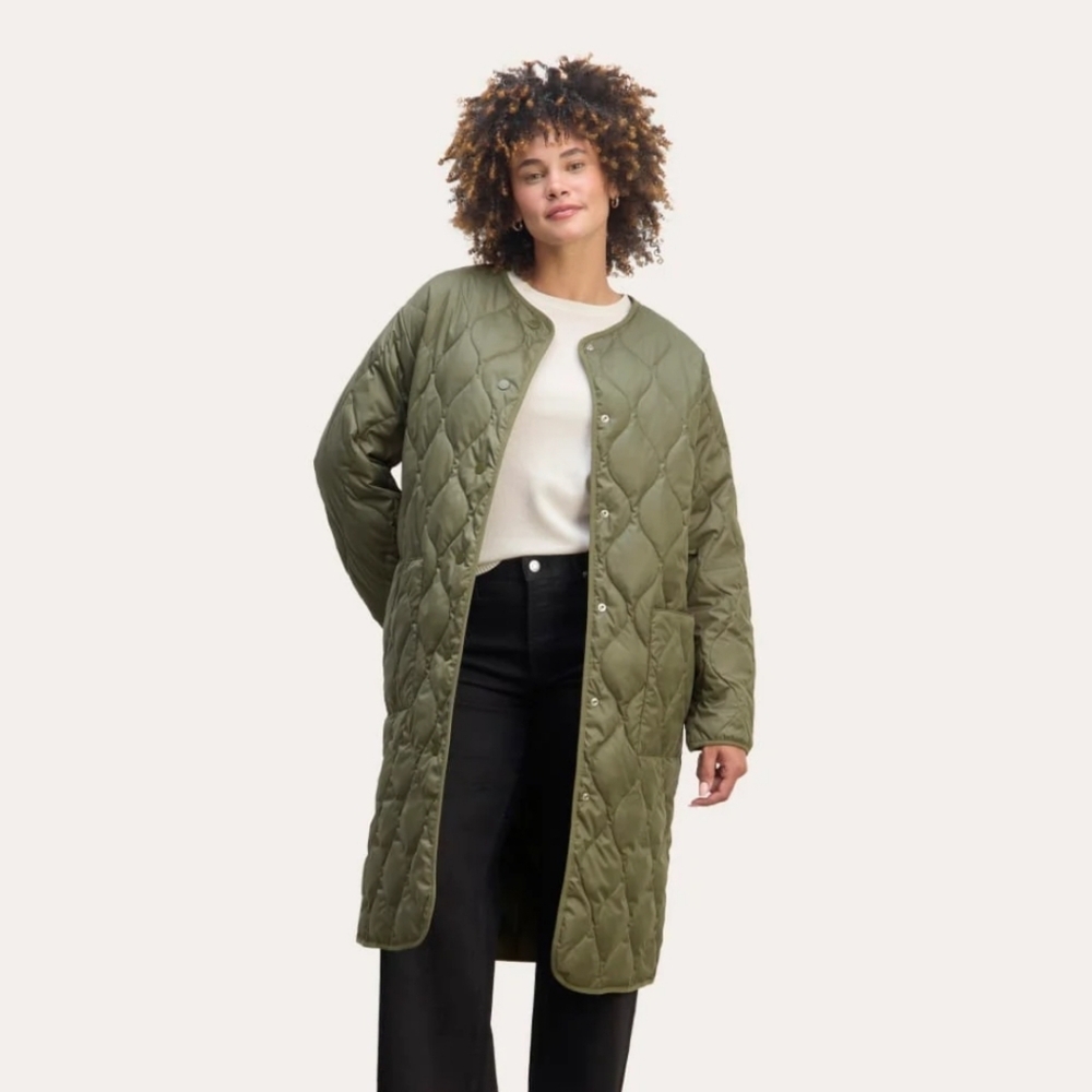 Everlane The Long Quilted Liner XXL